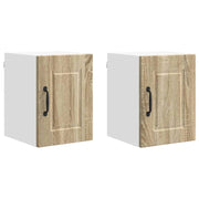 Pensile da cucina | Armadietto a muro PORTO 2 pz Rovere Sonoma 30 x 31 x 40 cm