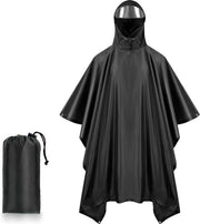 Reggisole multifunzionale 3-in-1 impermeabile riciclabile - Reggisole ombrello tenda telo di copertura - Attività all'aperto per bicicletta escursioni campeggio - Nero XL