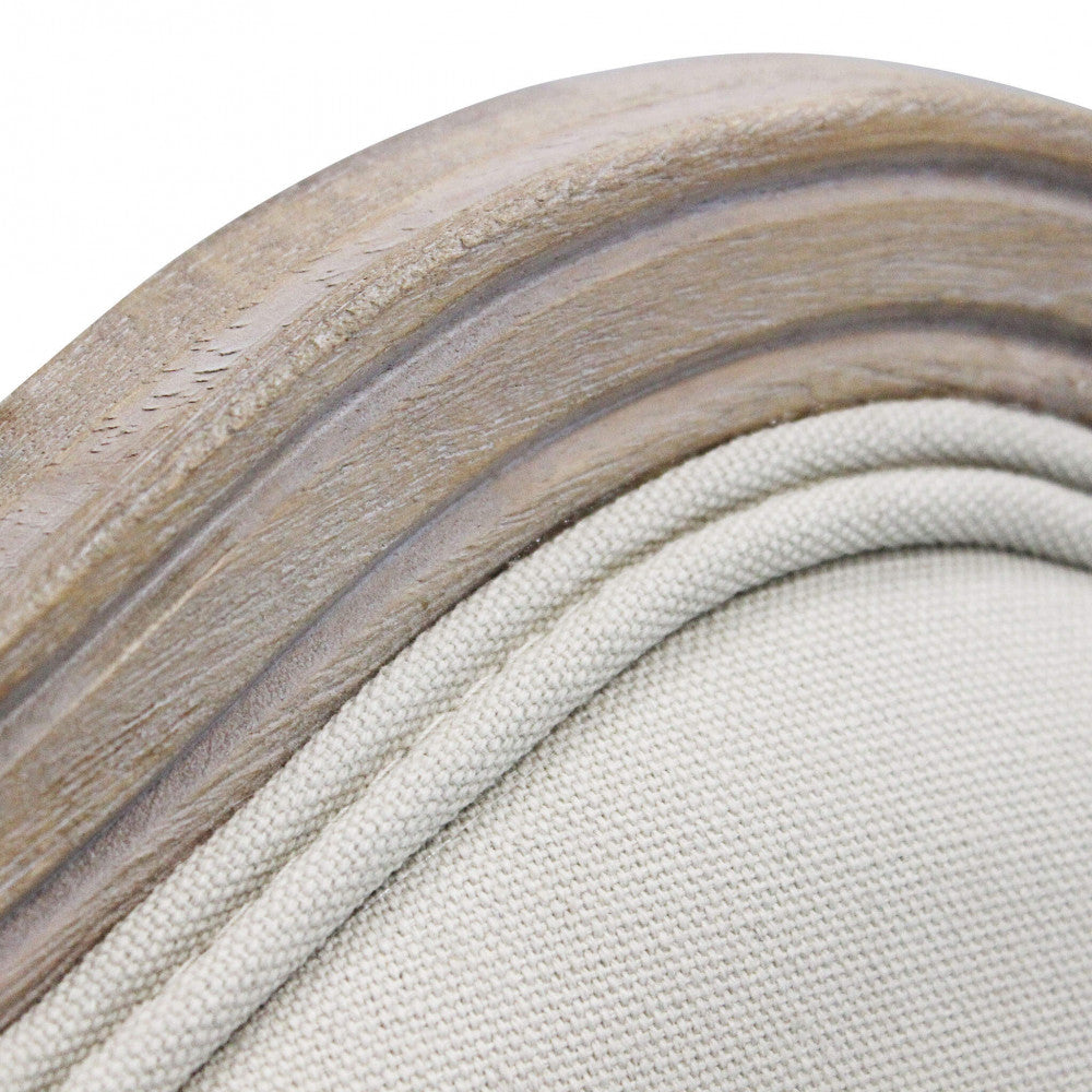 Sedia Charlene 52x50x100 h cm in Legno Beige