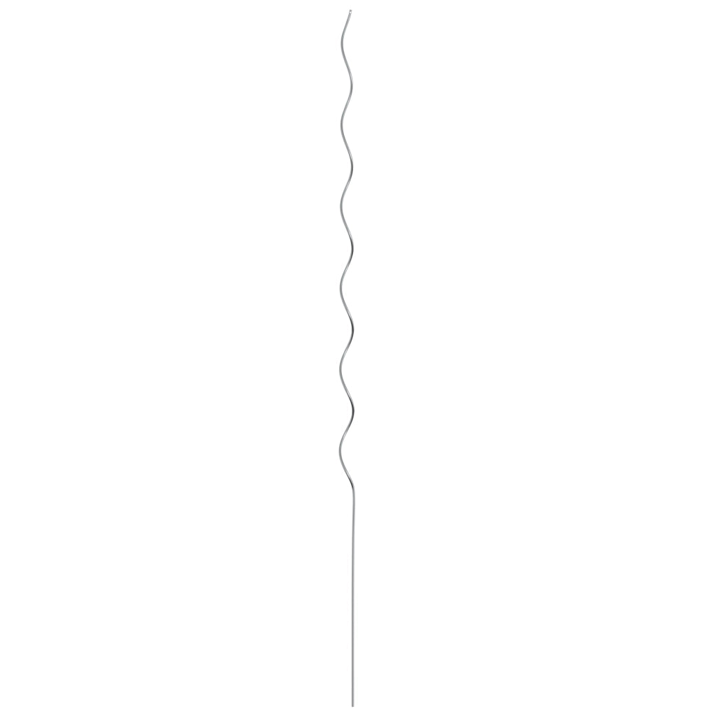 Supporti per piante a spirale , 5 pezzi, 150 cm in acciaio zincato