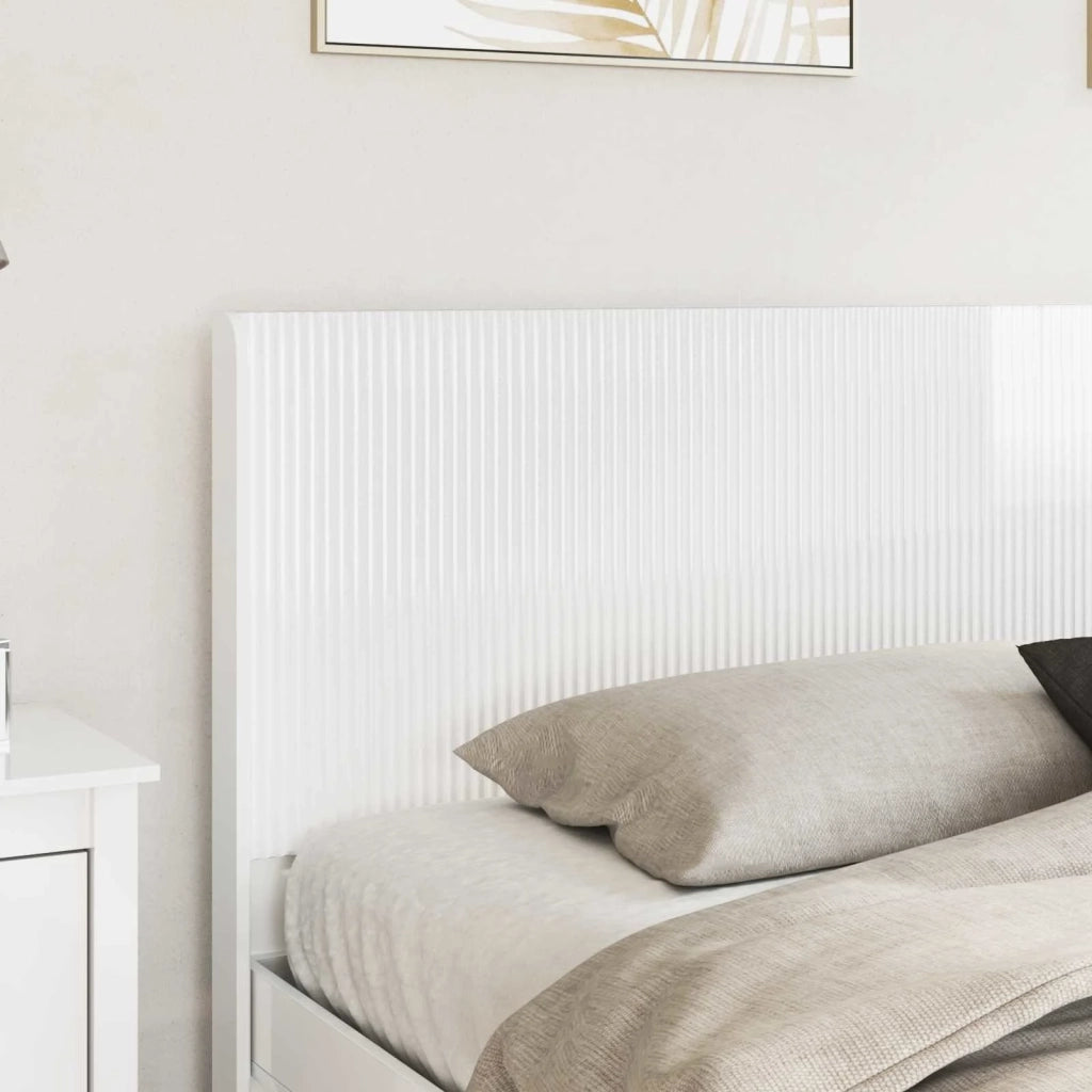 Testiera | Testata Letto Bianco Lucido Legno ingegnerizzato