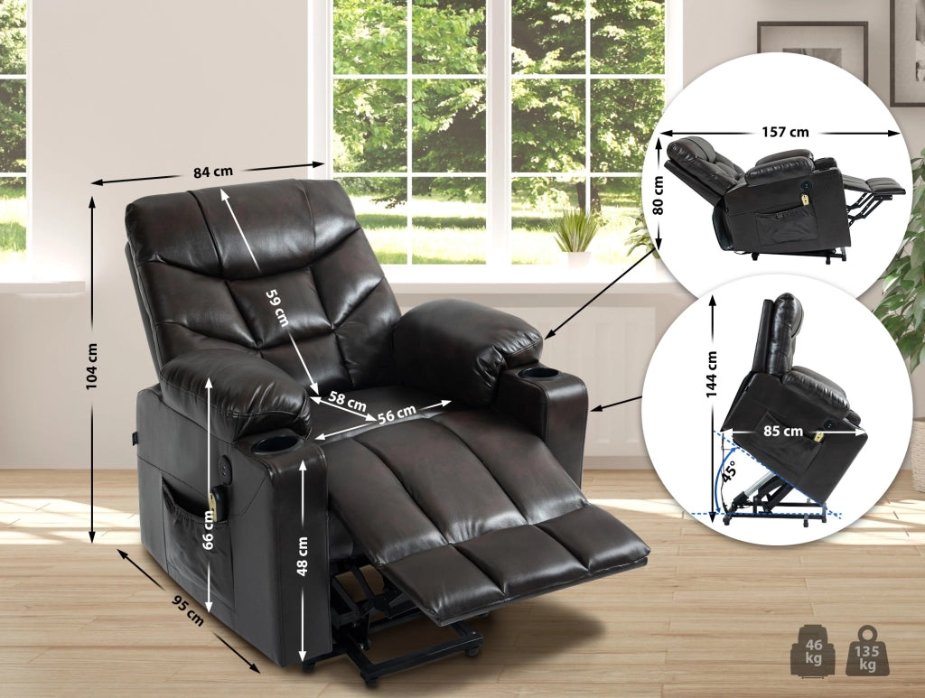 Sessel Andover Kunstleder