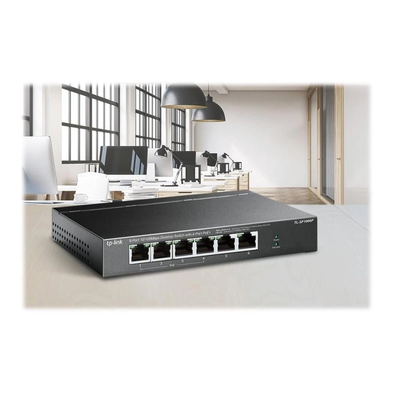 Tp-link tplink switch tl-sf1006p tlsf1006p (tl-sf1006p) - 141929