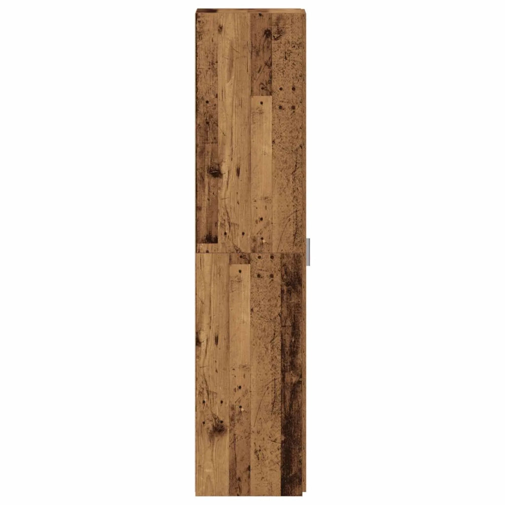 Credenza 2 pz | Madia | Buffet da pranzo | Armadio da pranzo Legno vecchio 30 x 42,5 x 185 cm