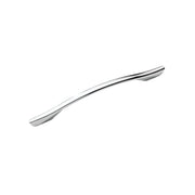 Maniglia cromata per mobile Enzo 160 Finitura cromata, Interasse 224 mm