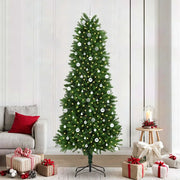 Albero di Natale con 300 LED con supporto Verde 240 cm PE 3396354