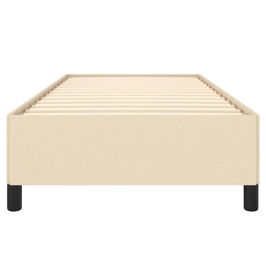 Giroletto senza Materasso-Struttura Letto Crema 80x200 cm in Tessuto 161311