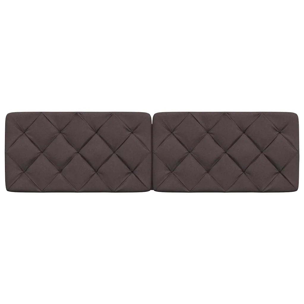 Cuscino Testiera Marrone Scuro 180 cm in Tessuto 4019236