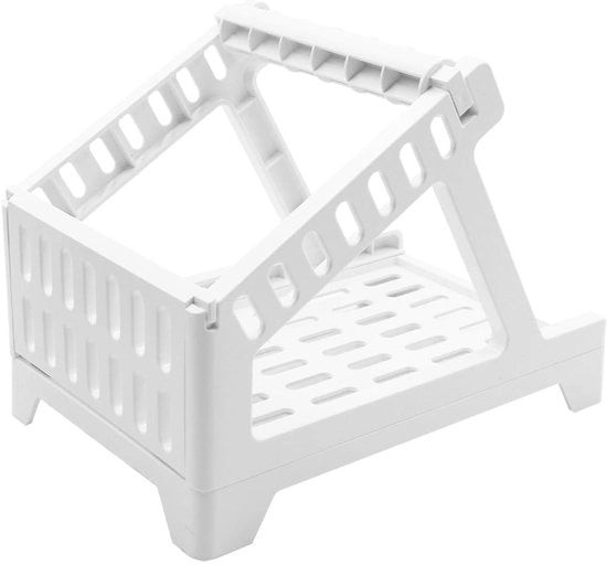 Sostegno etichetta Removibile - Supporto termico per etichette - Supporta ruote da 110 mm - Etichette massimo 180x100 mm - Ideale per magazzino/negozio - Materiale ABS