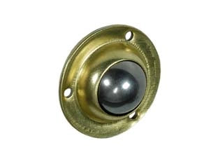 SCIVOLO A SFERA OCCHIO DI BUE- - ø mm.25 portata massima: kg 15 - 6 pezzi