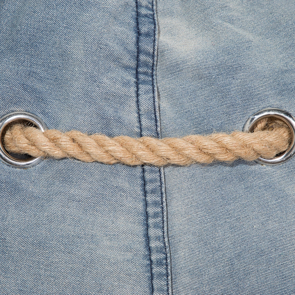 Sedia a sacco a goccia a goccia Sedia a Pour Poltrona sacco blu Sedia da gaming in denim moderno