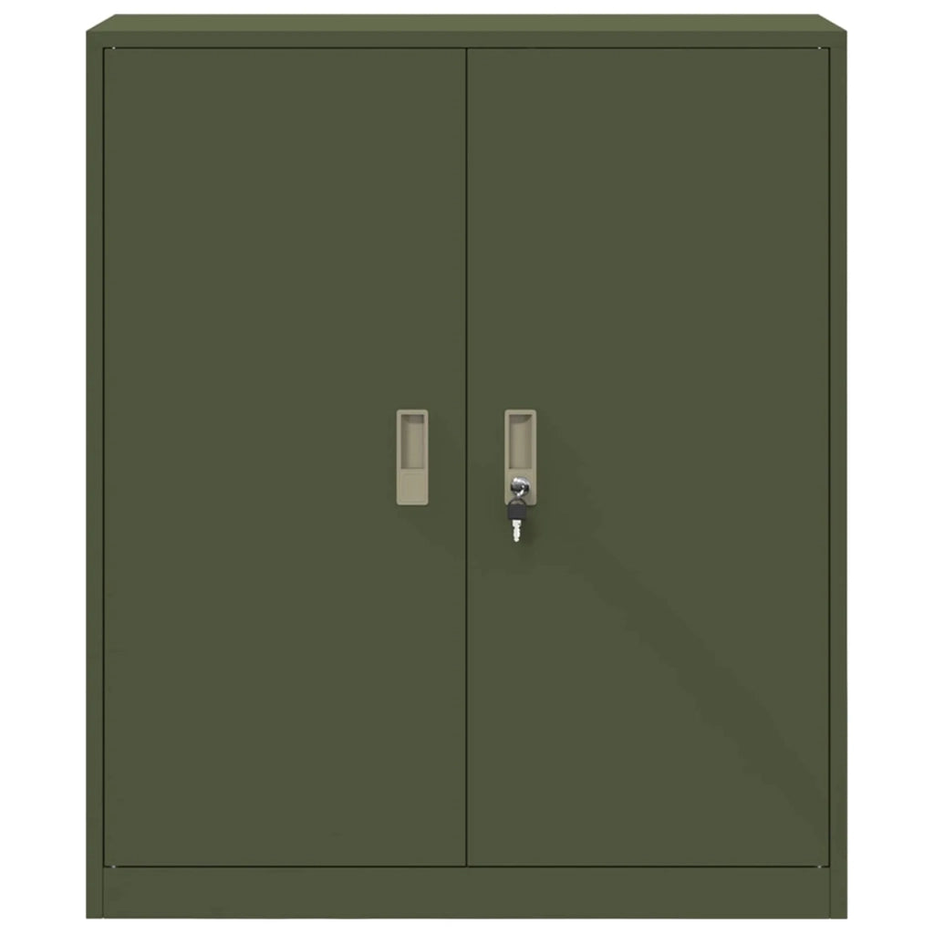 Armadio Verde oliva 90 x 40 x 105 cm Acciaio 891650