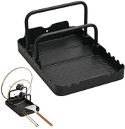 Supporto Antiscivolo per Coperchi di Pentola - Organizzatore per Coperchi - Accessori Cucina - Struttura a Doppia Lamina - Lega di Alluminio e Magnesio