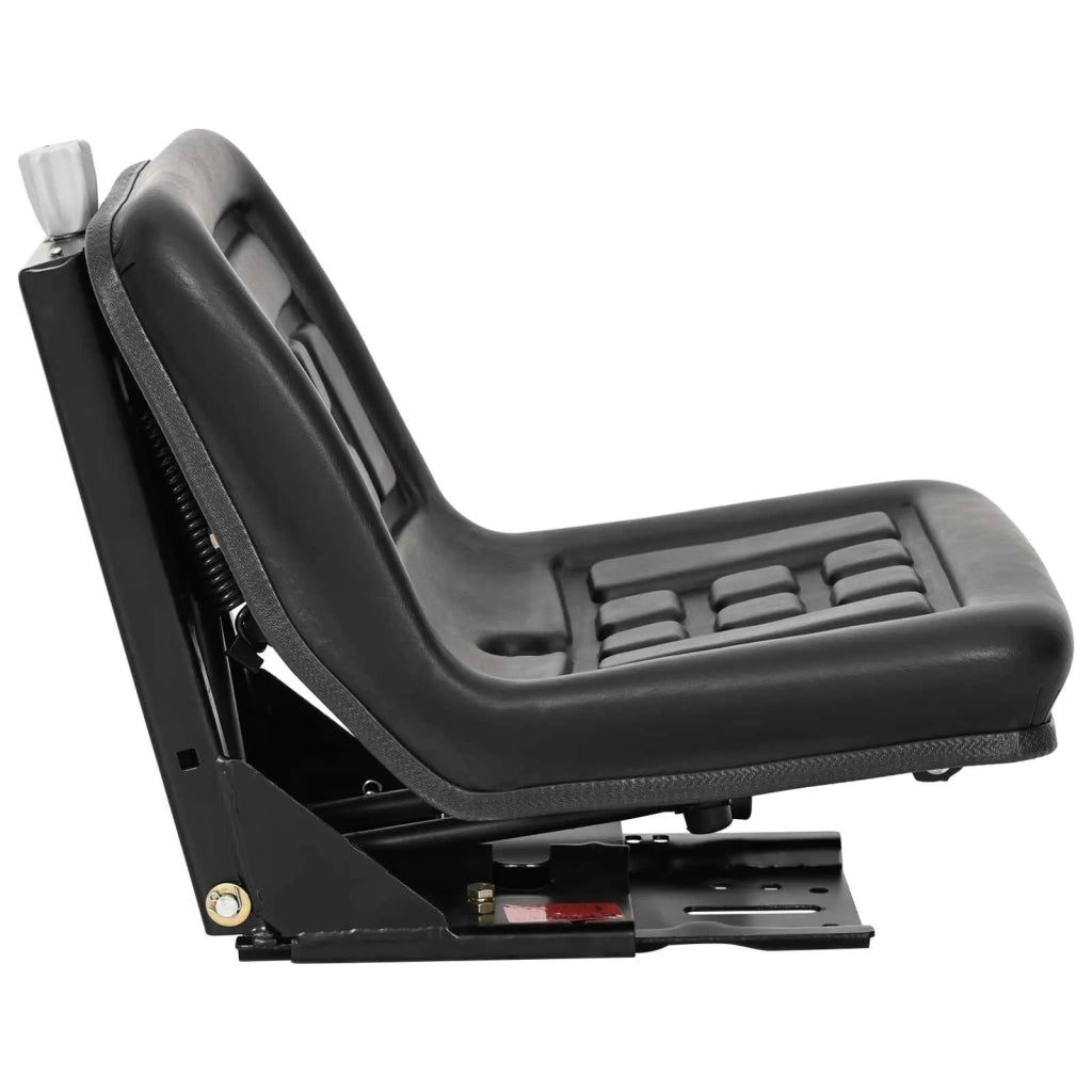 Sedile per trattore con sospensione Nero 39,5 x 52 x 43 cm CFW4958952