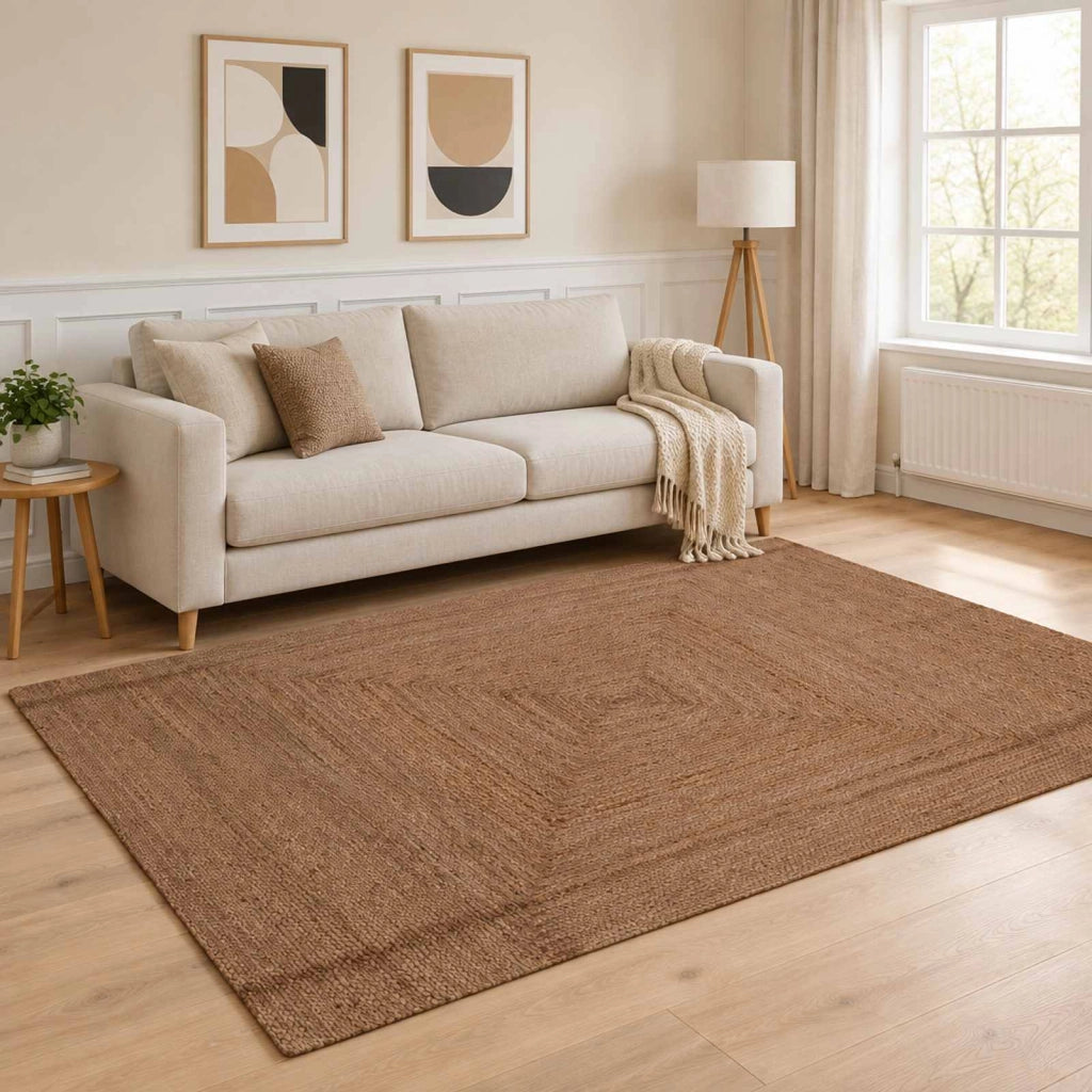 Tappeto da Area Grigio 200 x 290 cm Juta 42010420