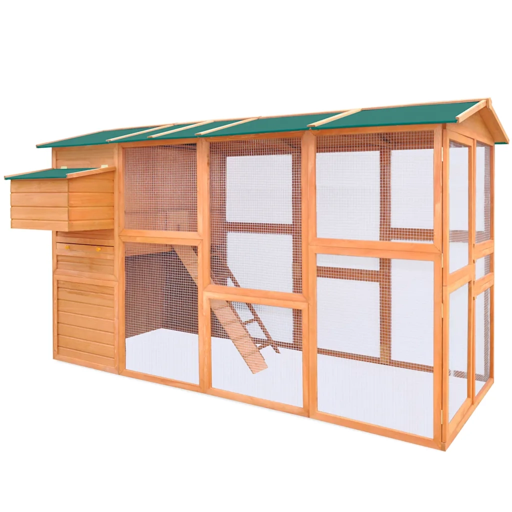 Pollaio in Legno 295x163x170 cm 170411