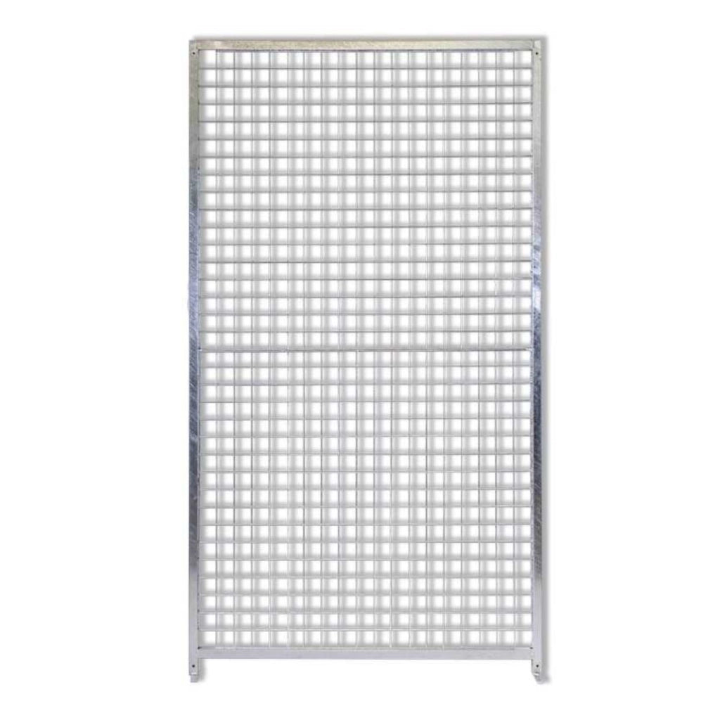 Recinzione da esterno con copertura zincatura a caldo da 300x300x altezza 180 cm