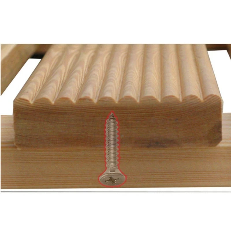 Pedana doccia lato 63 cm in legno per piatto doccia angolare lato 80