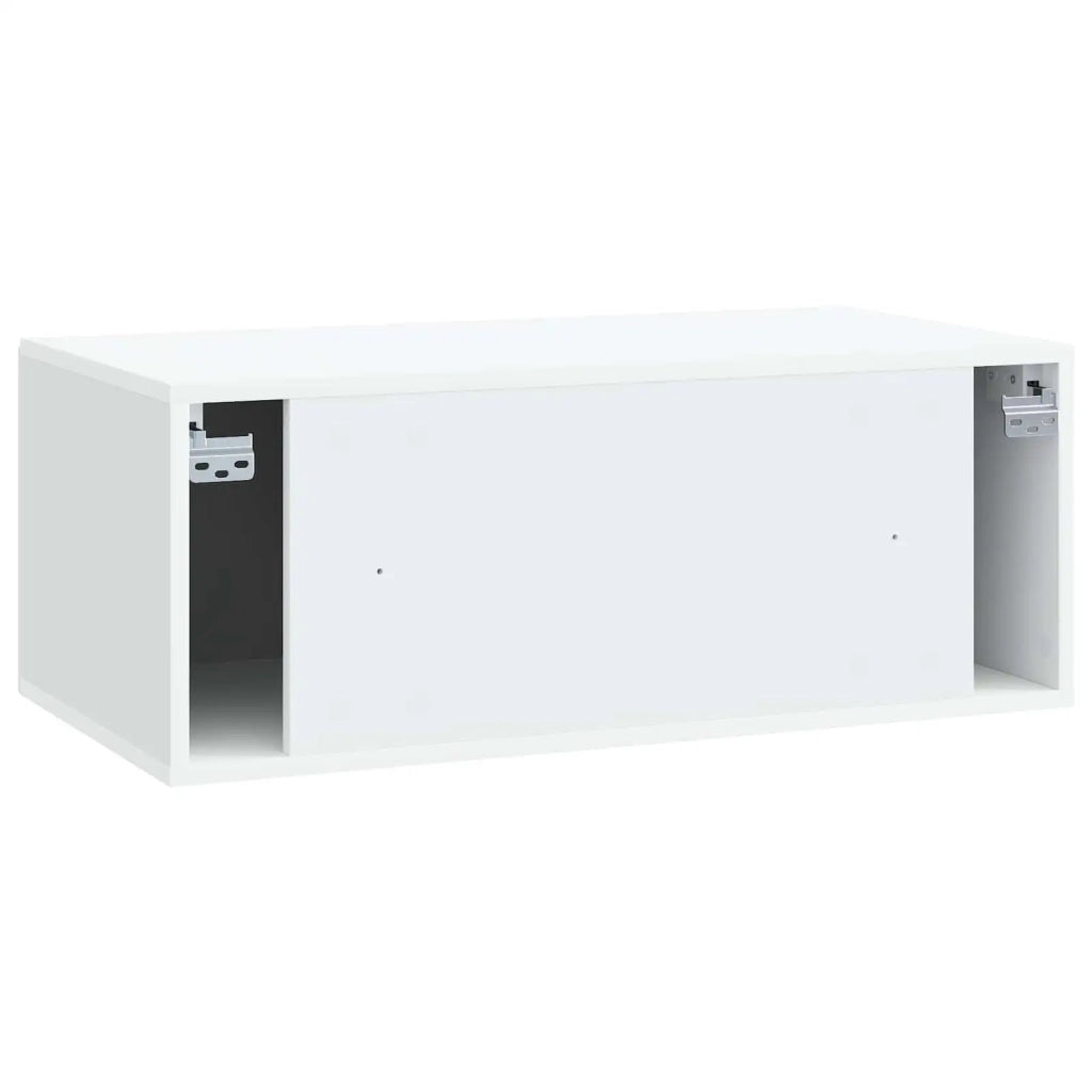 Mobile Porta TV da Muro Bianco 78,5 x 41 x 30 cm 899025