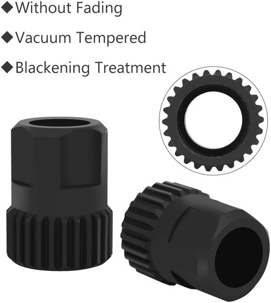 Kit di attrezzi da bicicletta leggero - Cassa di attrezzi da bicicletta - Kit di attrezzi da bicicletta - Attrezzi da bicicletta in acciaio cromato-vanadio - Strumento a ingranaggi - Manicotto di attrezzi da bicicletta