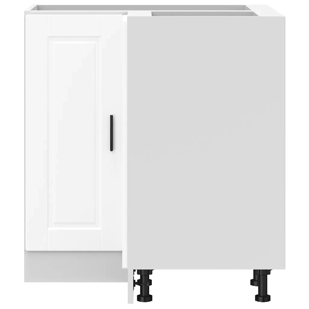 Base ad Angolo Cucina-Mobile Angolare da Cucina Porto Bianco in Legno Multistrato