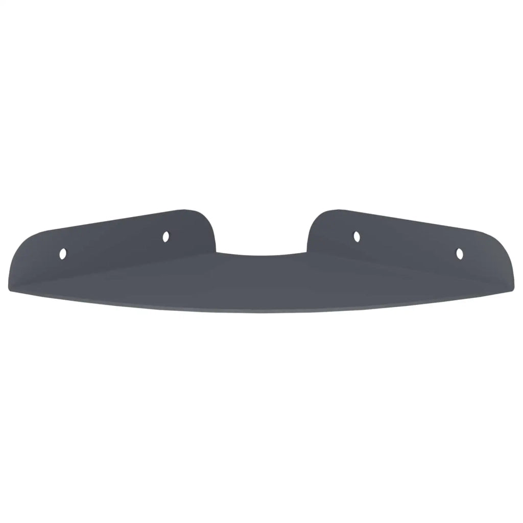 Mensola sospesa con lo scaffale 4 pcs Antracite 15 x 15 x 2 cm 8004079