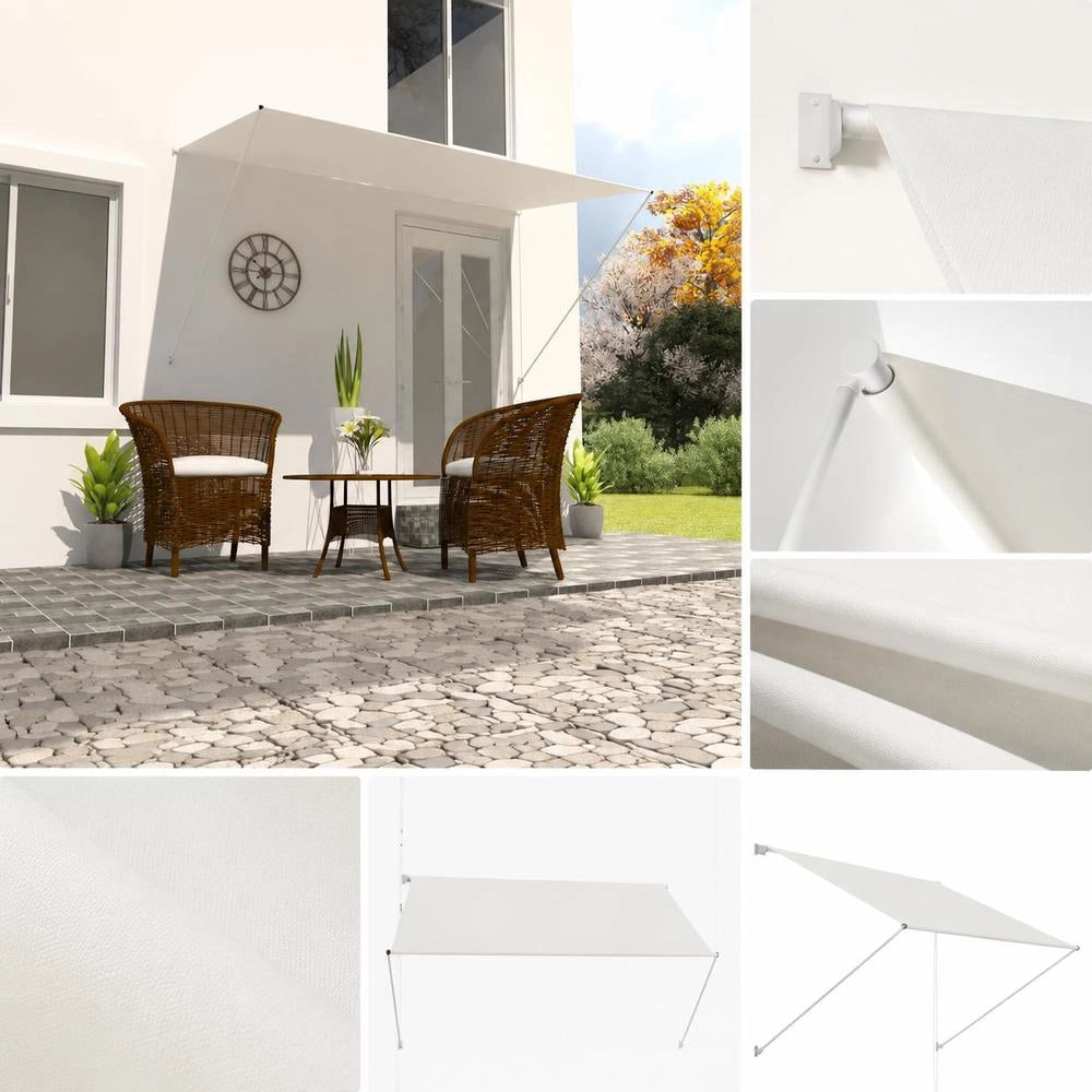 Retractable Awning 250x150 Cm Cream