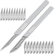 Broodmes Professionale - 20 Reservemesi - Multifunzionale Broodsnidratrice - Acciaio Inossidabile - Maniglia - Design Facile - Snidratrice