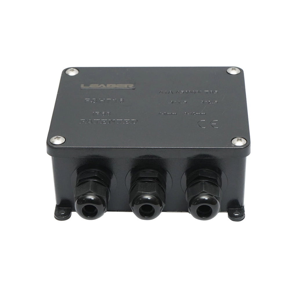 Scatola di derivazione stagna 41A 450V AC, 4 vie 4-12mm IP68 Leader