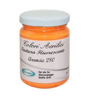 COLORE ACRILICO ML 125 FLUORESCENTE ARANCIO