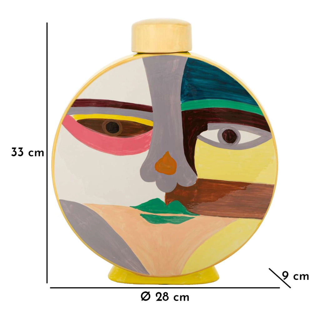 Basemo, Vaso Disegno Moderno, Multicolore