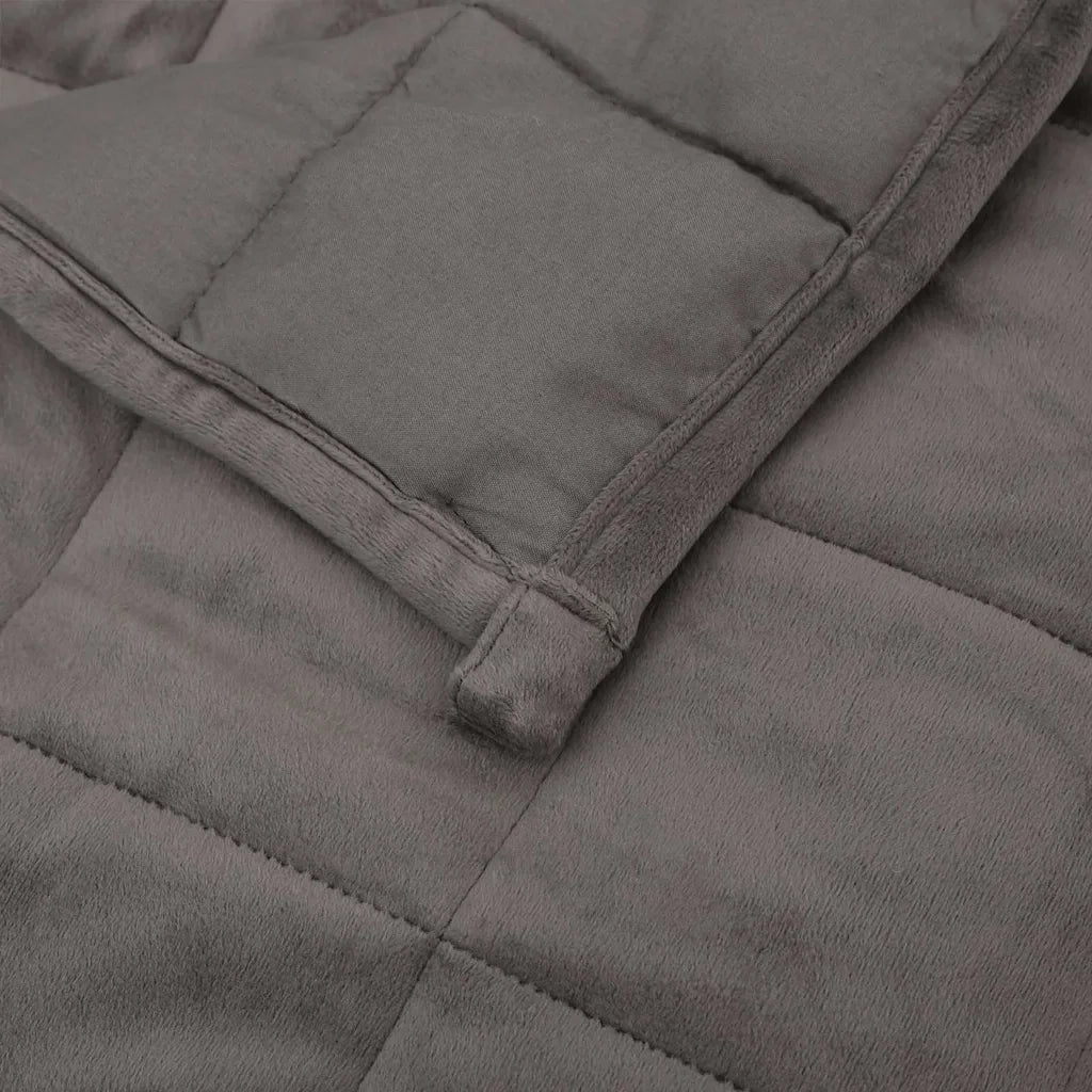 Coperta Ponderata Grigia 220x240 cm 11 kg Tessuto 3154844