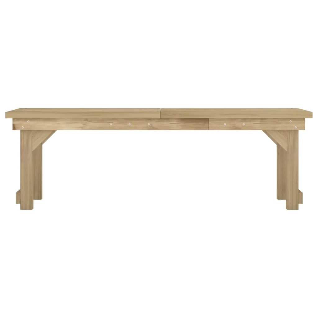 Set da Pranzo per Giardino 3 pz in Legno di Pino Impregnato 3096621