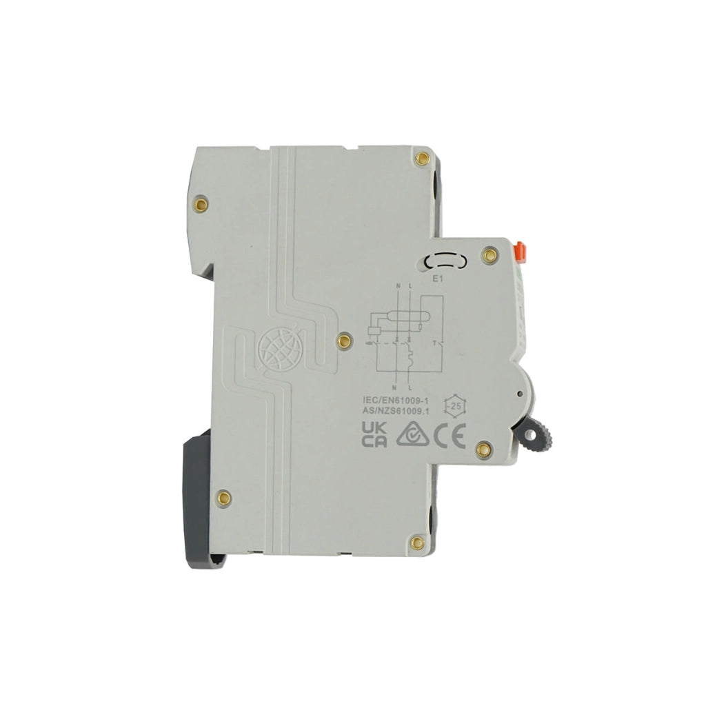 Interruttore automatico con protezione differenziale RCBO 1P+N 40A 30mA, AC Suntree