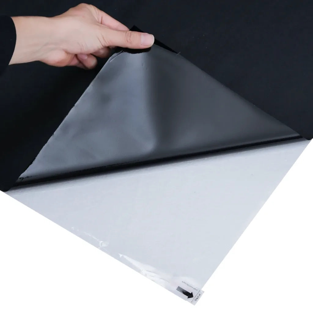 Pellicola Vetri Statica Smerigliata Nera 90x2000 cm PVC 155837