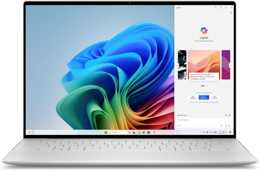 XPS 13 (9350) - Laptop Copilot+ 13,4 Pollici FHD+ 120Hz, Intel Core Ultra 5 Serie 2, 16 GB di RAM, 512 GB SSD, Intel Arc Graphics, Windows 11 Home, Lettore di Impronte Digitali, Tastiera QWERTY