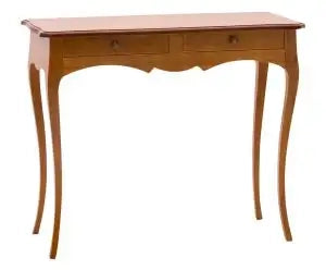 Consolle in legno arte povera miele mod Laura