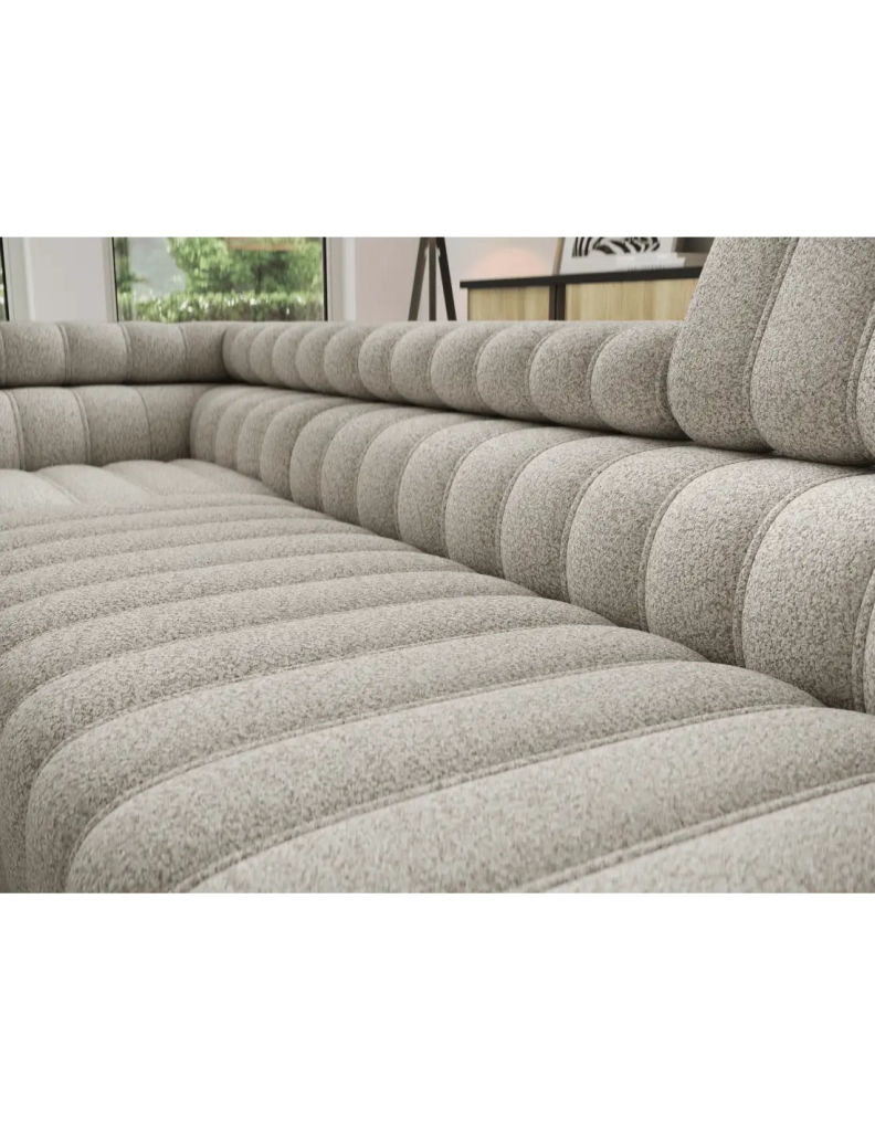 Divano ad angolo collezione KANEDOJO color beige