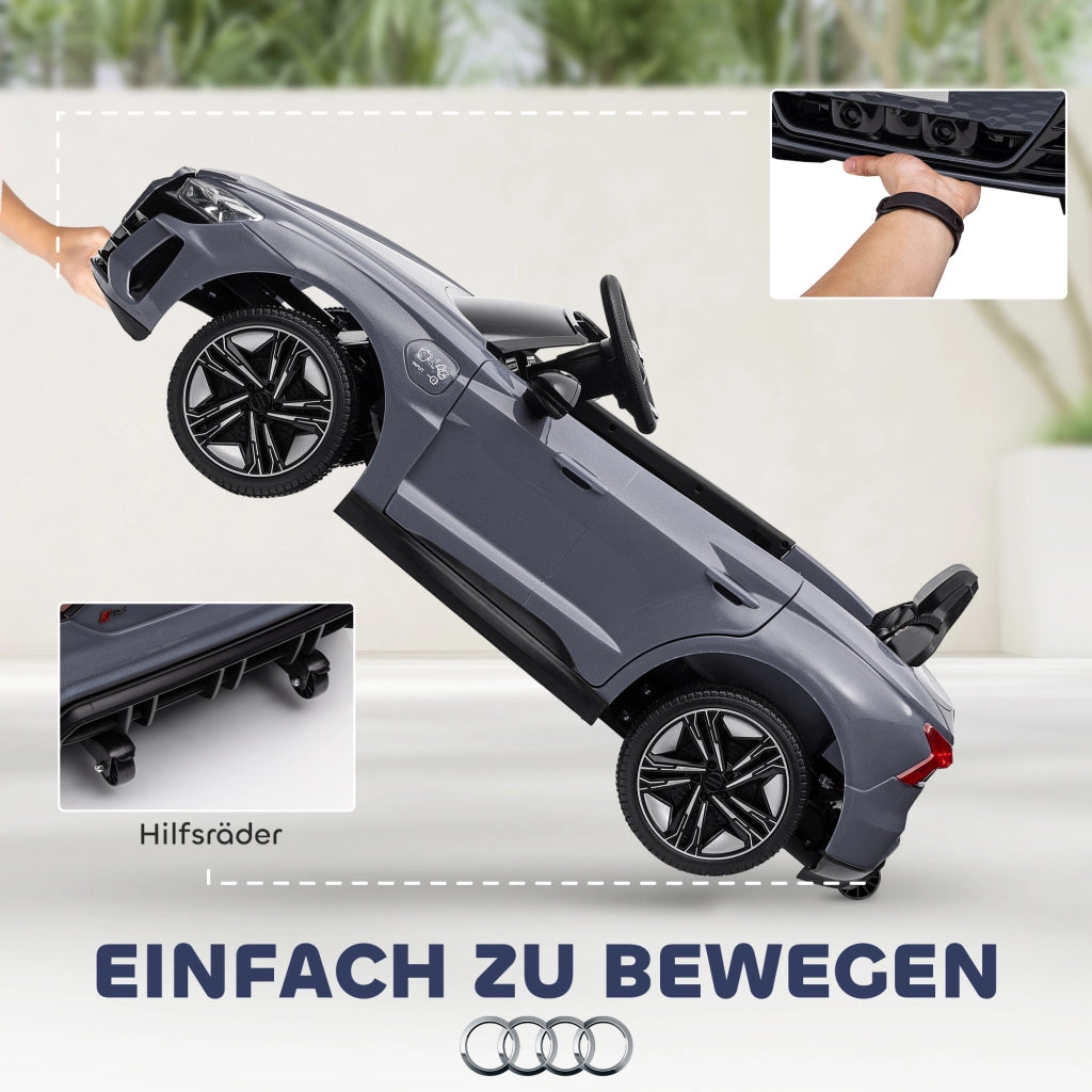 Auto elettrica per bambini con telecomando ¨C zephmum ¨C Grigio