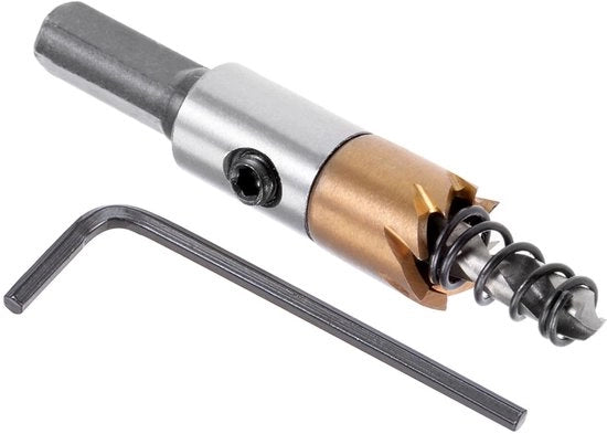 Virtubuy - Trapano a foro - 13 mm - Boor - Industriale - Adatto per Metalli - Precisione e Accuratezza - Per Progetti di Fai da Te