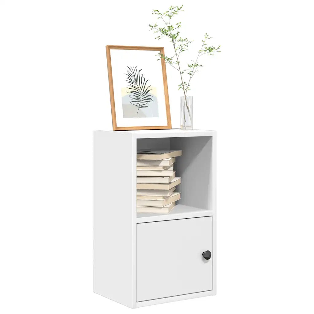 Libreria Bianca 31x24x52 cm in Legno Multistrato 860319