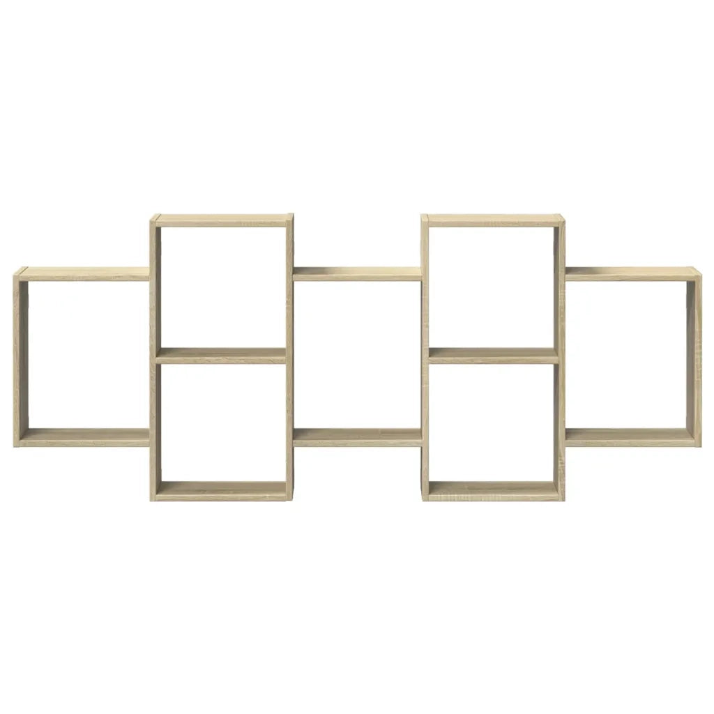 Scaffale a Parete Rovere Sonoma 159x18x65 cm in Truciolato 853211