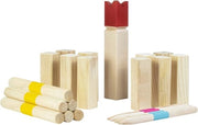 Gioco da lancio estivo - Set completo con pezzo reale e bastoni - Ideale per feste, barbecue e tempo libero - Gioco educativo e sportivo per tutta l'età - Adatto per campeggio, spiaggia e parco