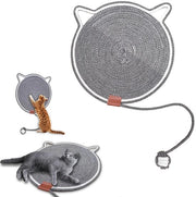 Matte per gatto in sisal - Scatole per gatto in legno. Scatole per gatto robuste e mattonelle per gatto come giocattolo naturale per gatti - Accessori sostenibili per gatti (M-42cm)