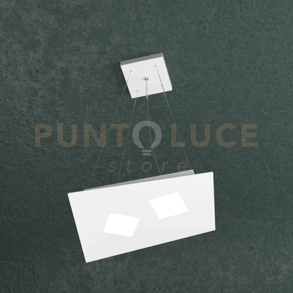 NOTE SOSPENSIONE 2 LUCI ATTACCO GX53 BIANCO