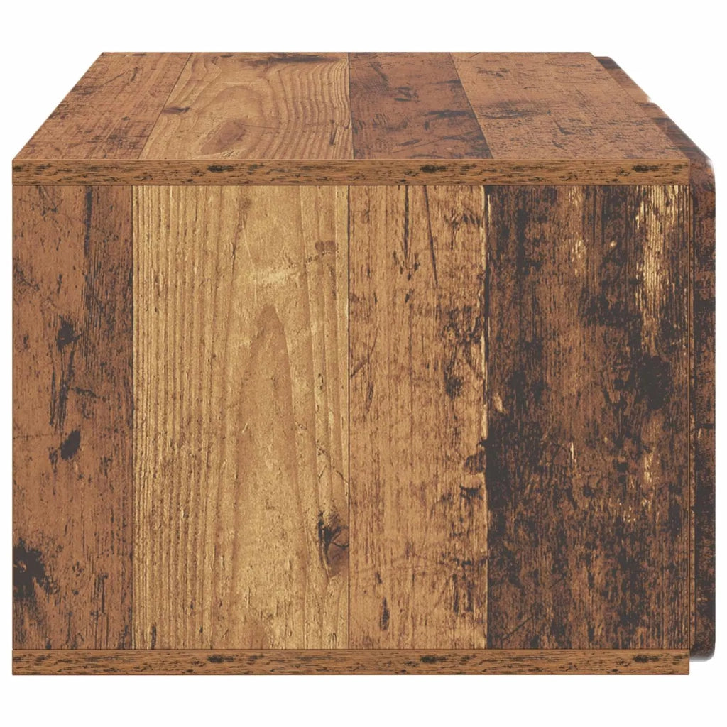 Mobile Porta TV da Muro Legno antico 59,5 x 41 x 30 cm