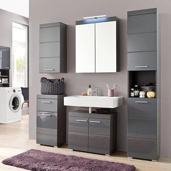 Arredobagno - Cassetto per bagno - Liscio - 163 x 190 x 34 cm