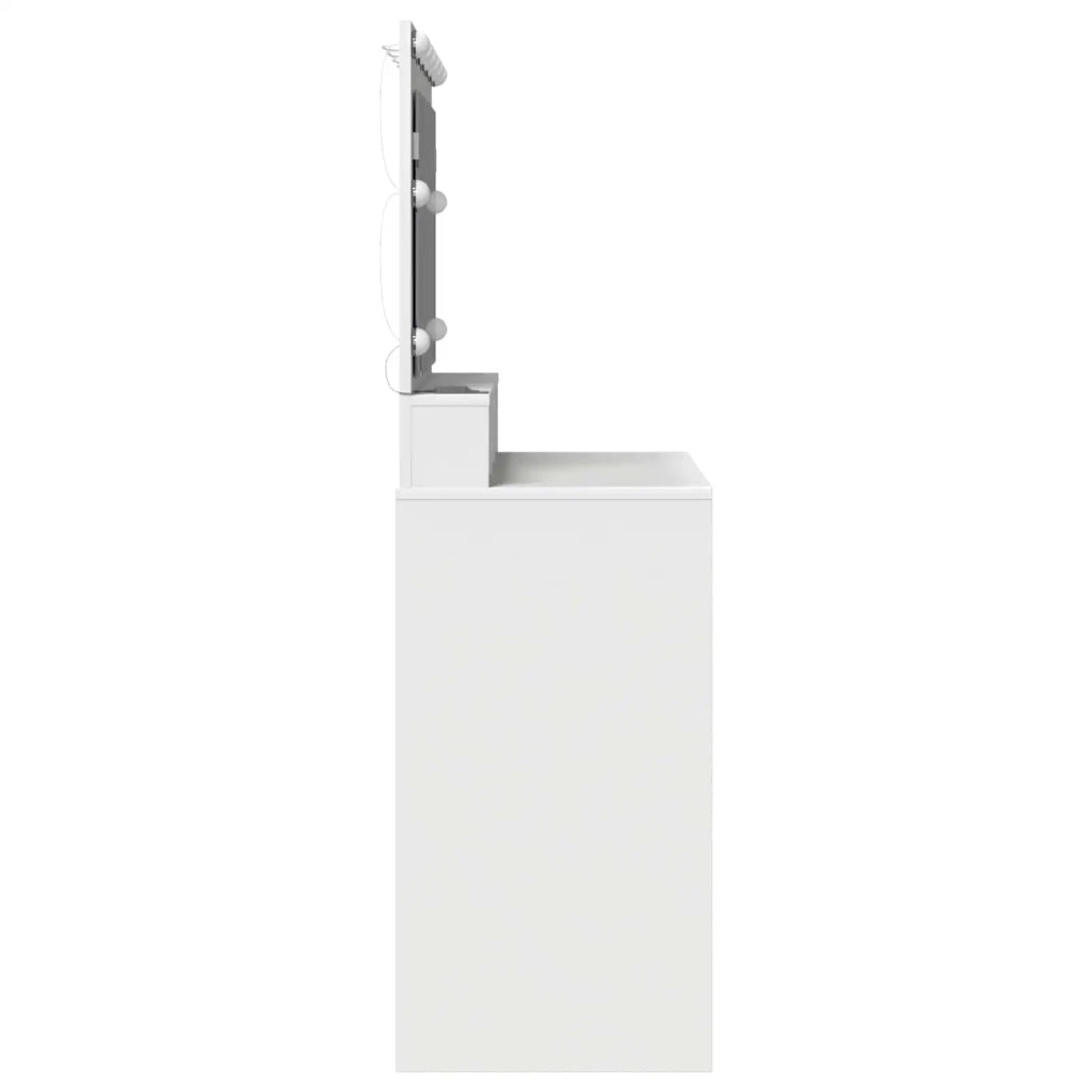 Toeletta | Tavolo da Trucco Bianco 100 x 41 x 135 cm Legno multistrato