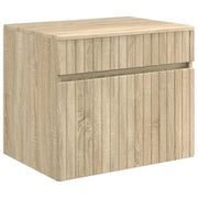 Mobiletto da Bagno a Muro Rovere Sonoma 59 x 44,5 x 50 cm
