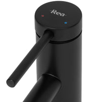 Rubinetto Da Lavabo Rea Foss Black Low